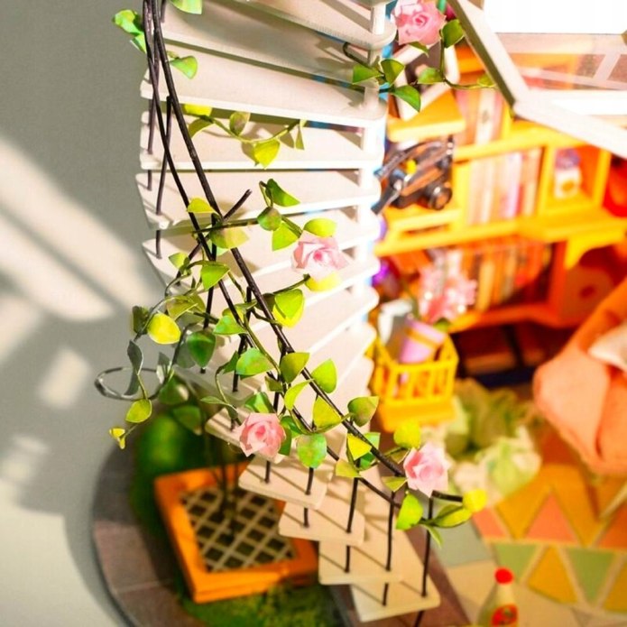 Puzzle 3D drewniany domek Apartament Robotime